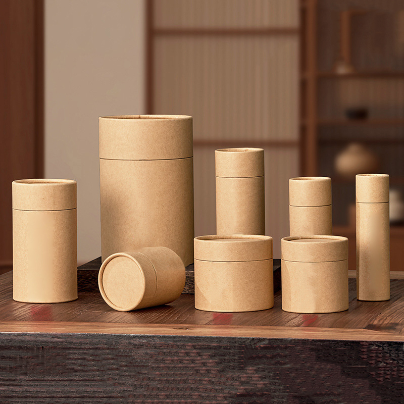 1PCS New Kraft Paperboard Tube - đánh giá và giá Coffee Tea Containers