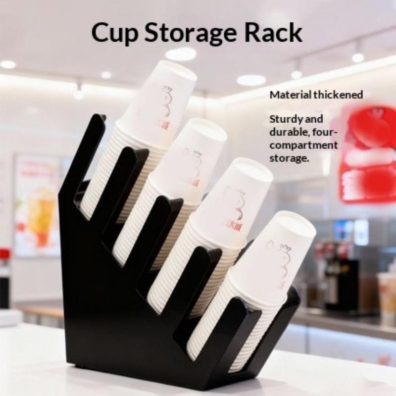 Plastic Paper Cup Storage Rack - đánh giá và giá Coffee Tea Shop