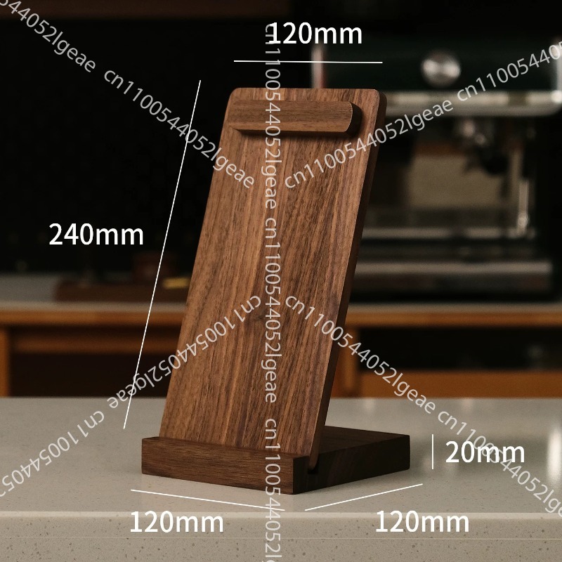 Black walnut desktop display c - đánh giá và giá Coffee Tea Menu