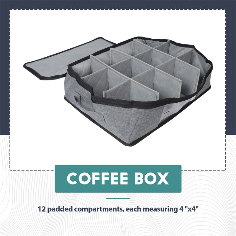 A01F-Mug And Cup Storage Box,  - đánh giá và giá Coffee Tea Containers