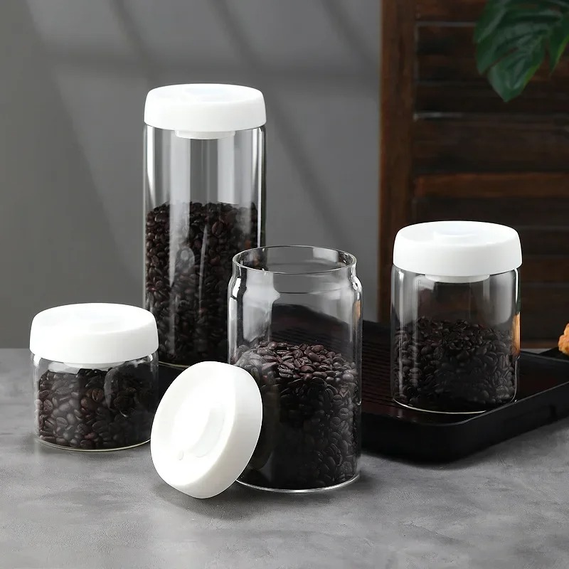 Manual Vacuum Sealed Coffee Ja - đánh giá và giá Coffee Tea Containers