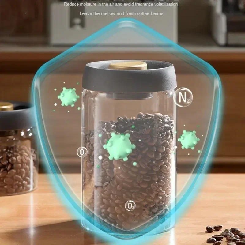 Manual Vacuum Sealed Coffee Ja - đánh giá và giá Coffee Tea Containers