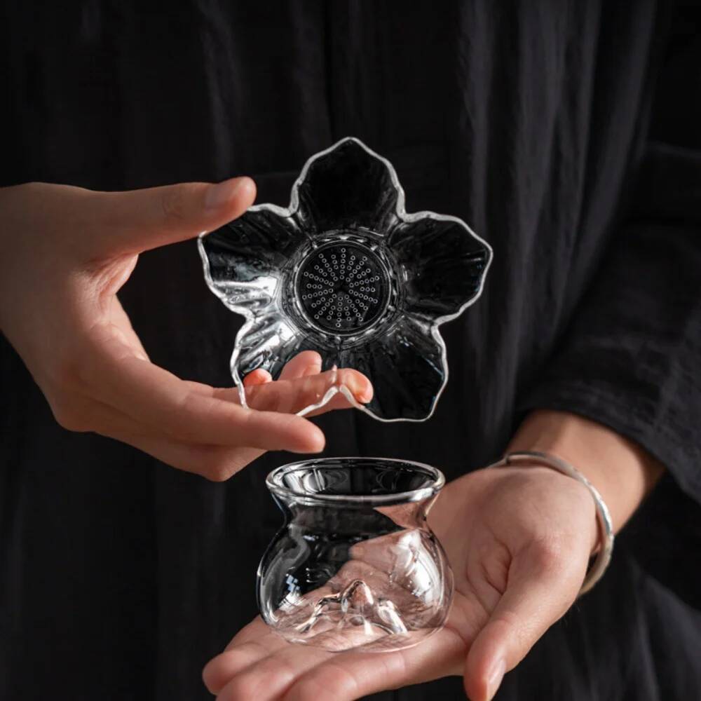130ml Flower Glass Tea Straine - đánh giá và giá Coffee Tea And Leaf