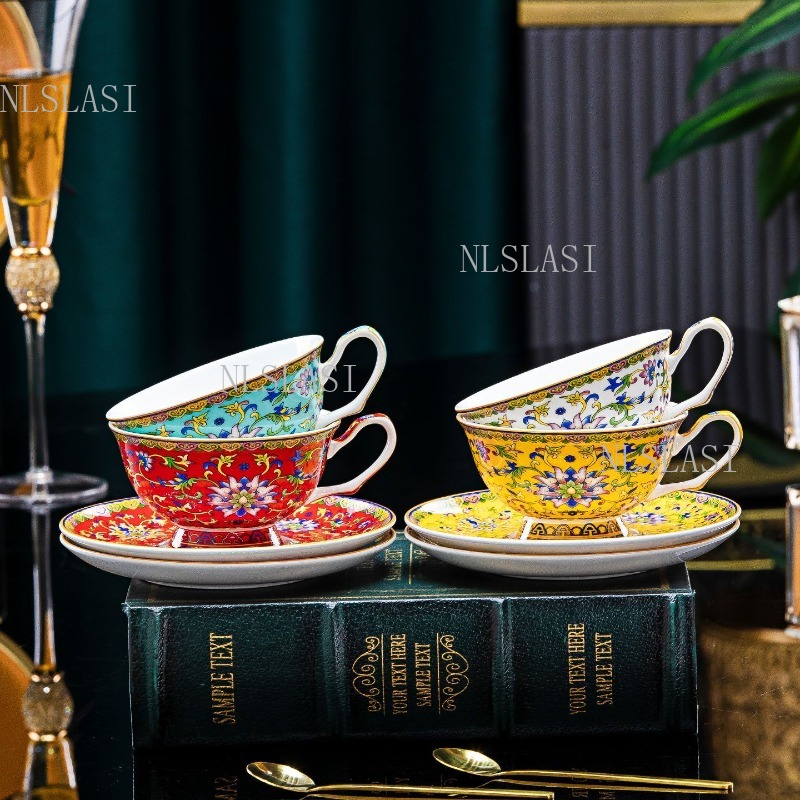 220ml Chinese Floral Bone Chin - đánh giá và giá Coffee Tea In Chinese