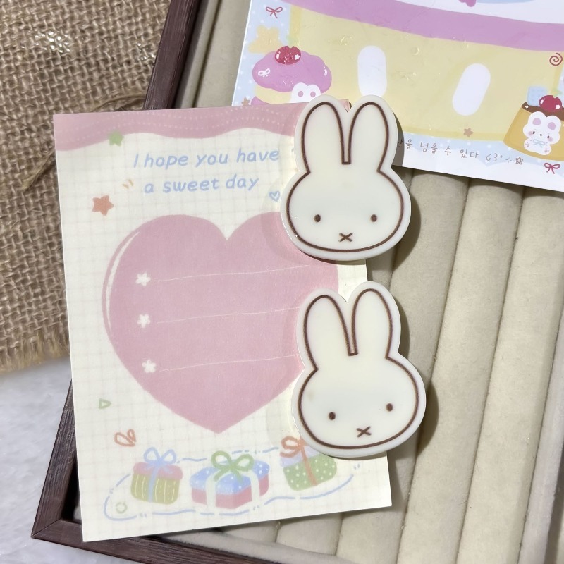 Cute Miffy Rabbit Hair Clips,  - đánh giá và giá Coffee Tea Shop