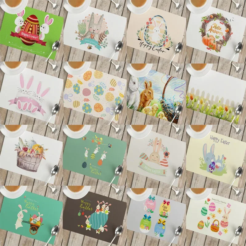 Cartoon Easter Bunny Eggs Prin - đánh giá và giá Coffee Tea Place