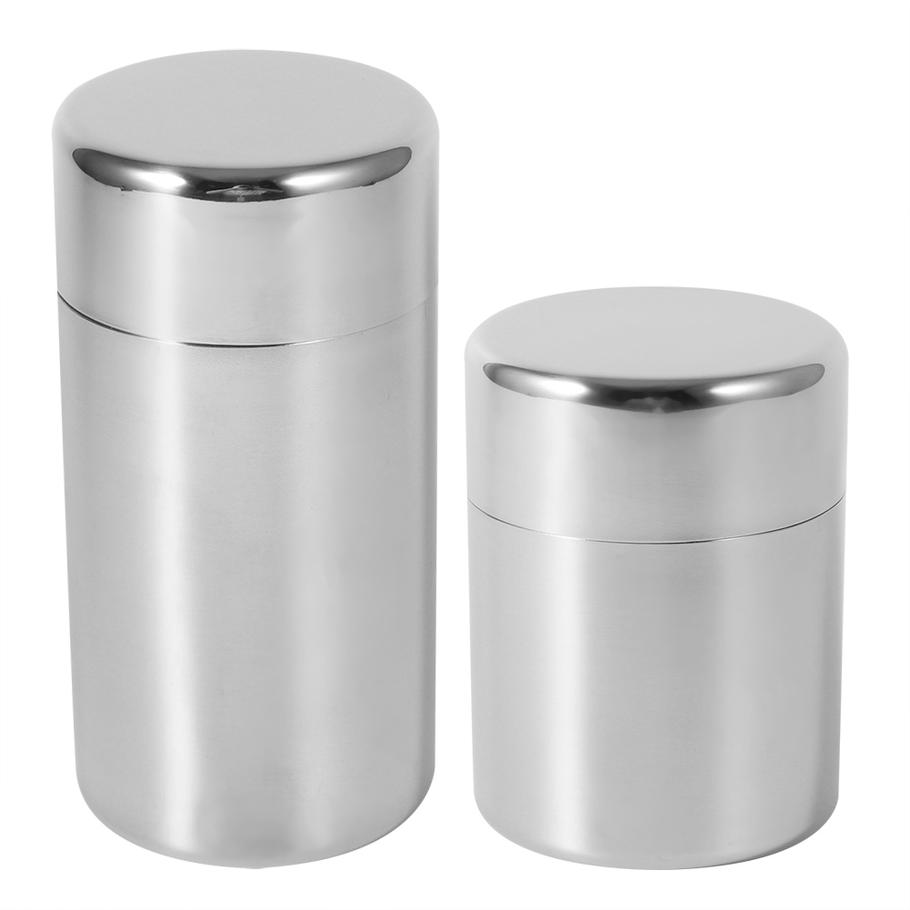 Stainless Steel Tea Leaf Tins  - đánh giá và giá Coffee Tea Sugar