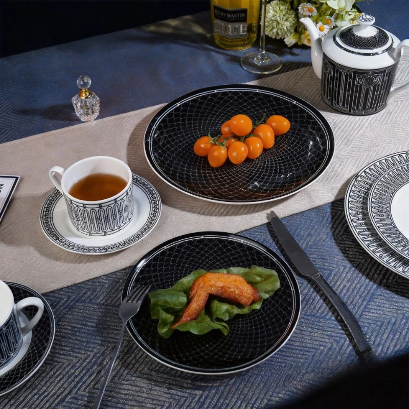 Simple European-Style Tea Set  - đánh giá và giá Coffee Tea Containers