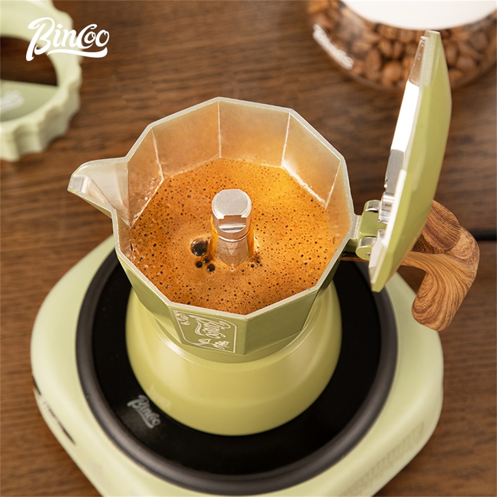 Bincoo Premium Moka Pot Set 6  - đánh giá và giá Coffee Tea Chocolate
