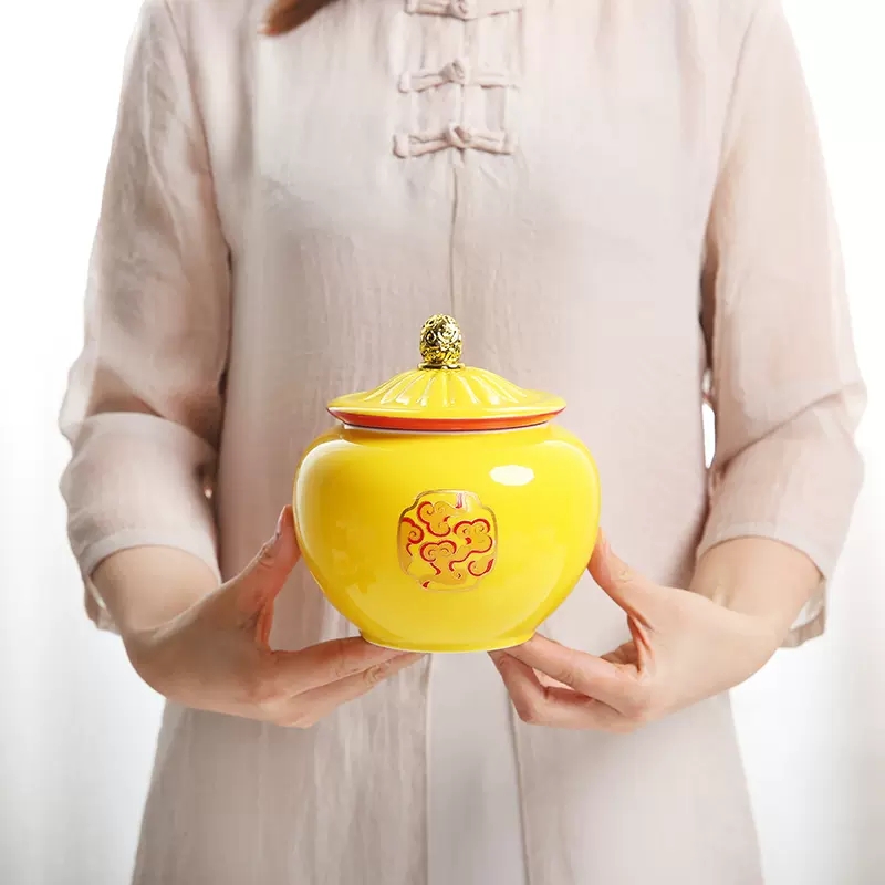 Chinese-style Yellow Ceramic P - đánh giá và giá Coffee Tea In Chinese