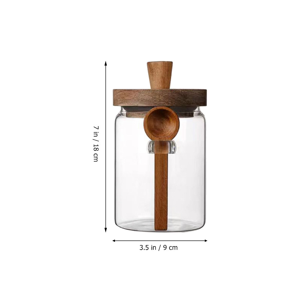 Transparent Glass Food Storage - đánh giá và giá Coffee Tea Containers