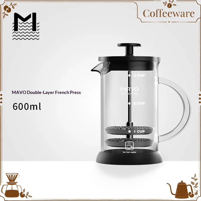 MAVO French Press Coffee Maker - đánh giá và giá French Press Coffee & Tea