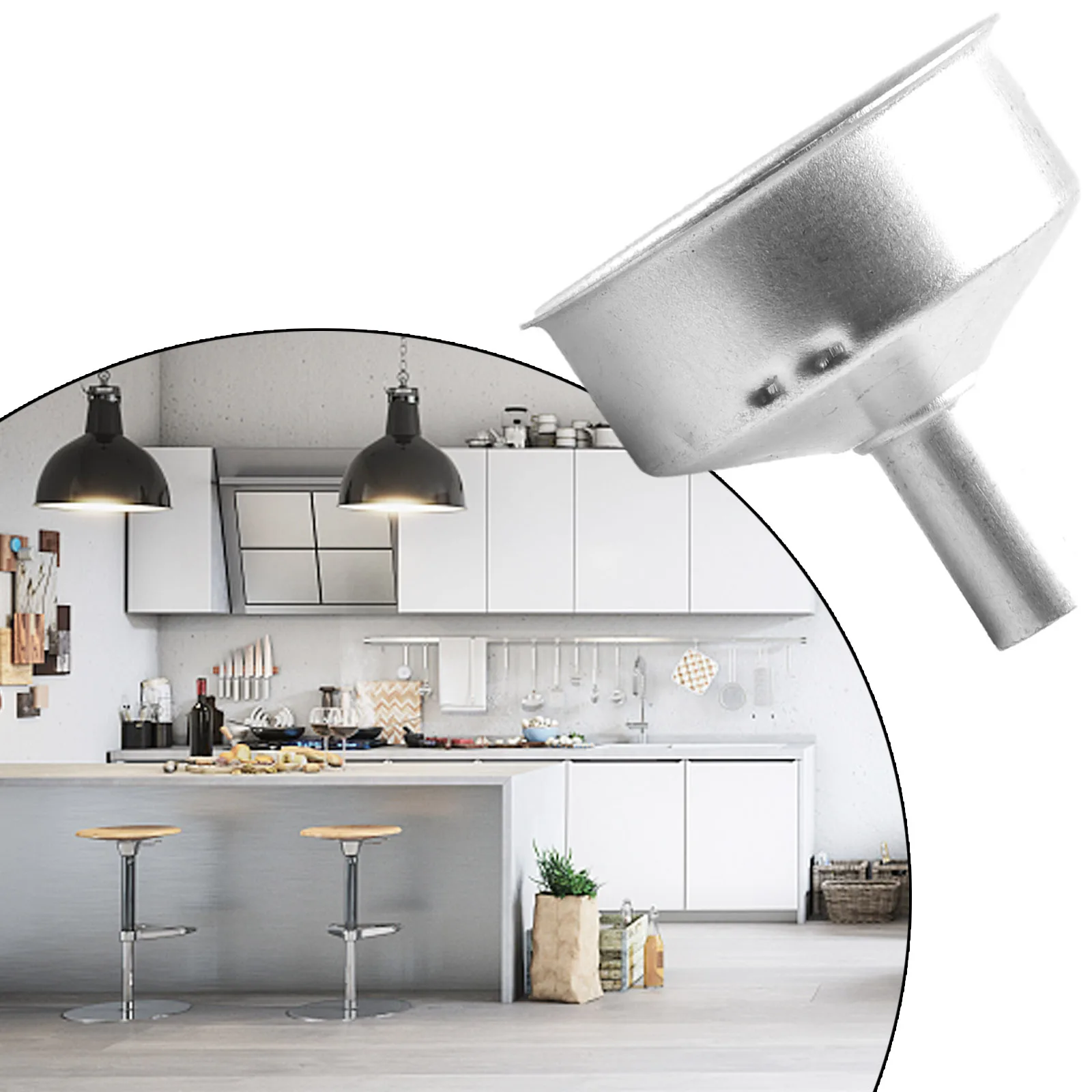 1pcs Aluminium Moka Funnel Fil - đánh giá và giá Coffee Tea Chocolate