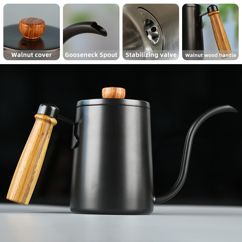 550ML Coffee Pot Milk Frothing - đánh giá và giá Coffee Tea Containers