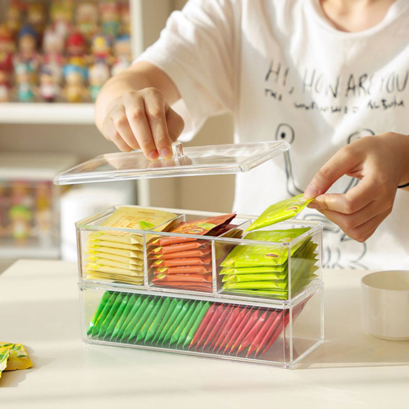 NEW Tea Bag Storage Box Drawer - đánh giá và giá Coffee Tea Sugar