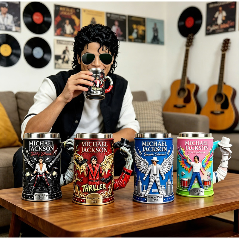 Michael Jackson King of Pop 3D - đánh giá và giá Coffee Tea Shop