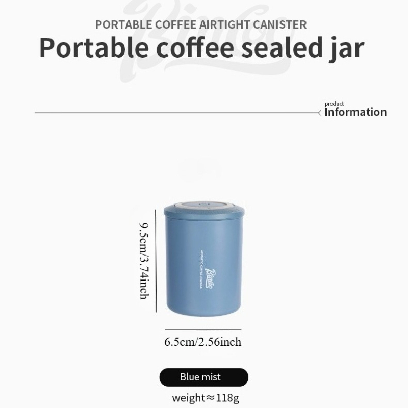 Bincoo Coffee Powder Airtight  - đánh giá và giá Coffee Tea Containers