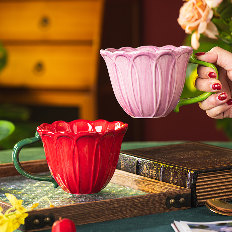 Creative Ceramic Coffee Cup De - đánh giá và giá Coffee Tea English