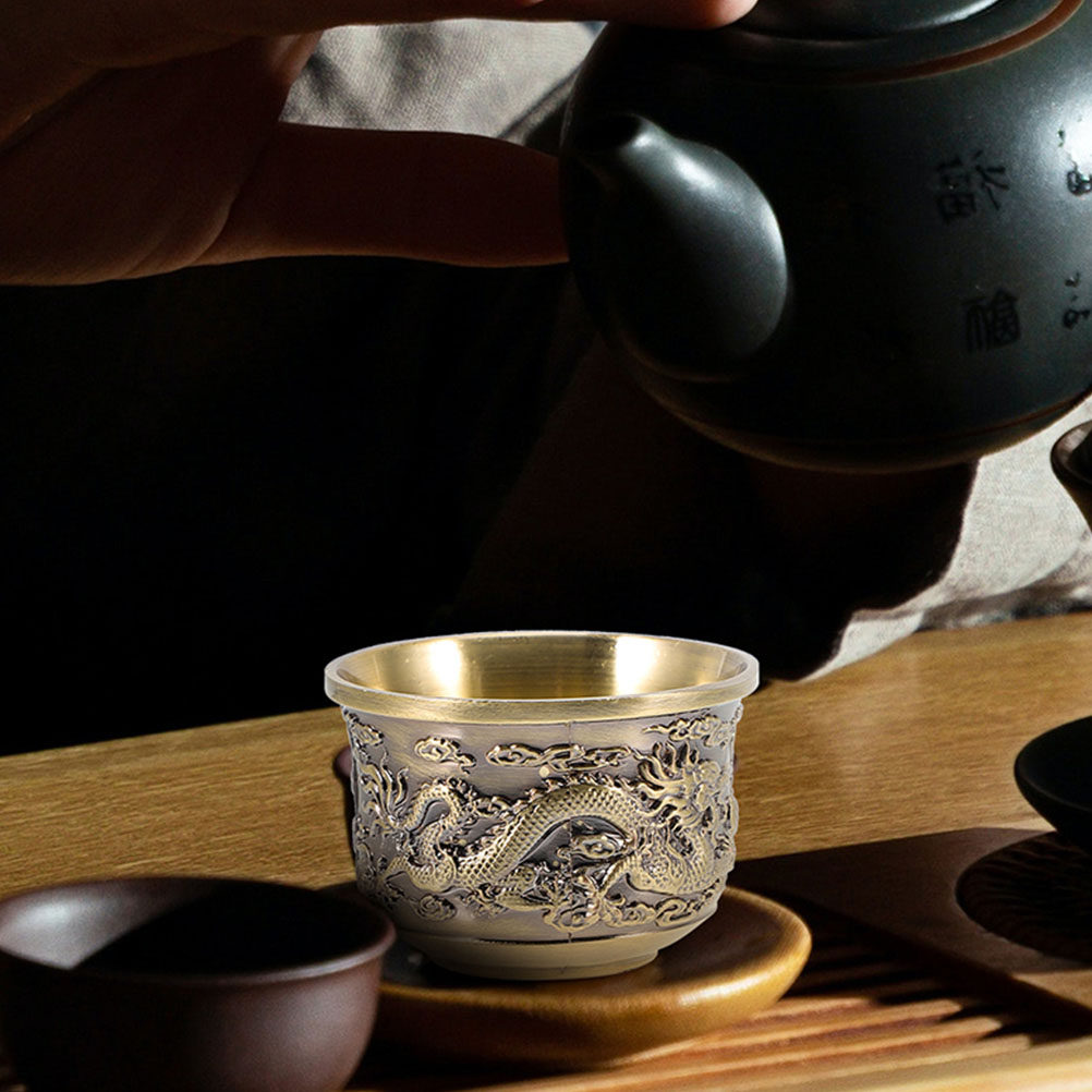 2Pcs Zinc Alloy Tea Cup Chines - đánh giá và giá Coffee Tea In Chinese